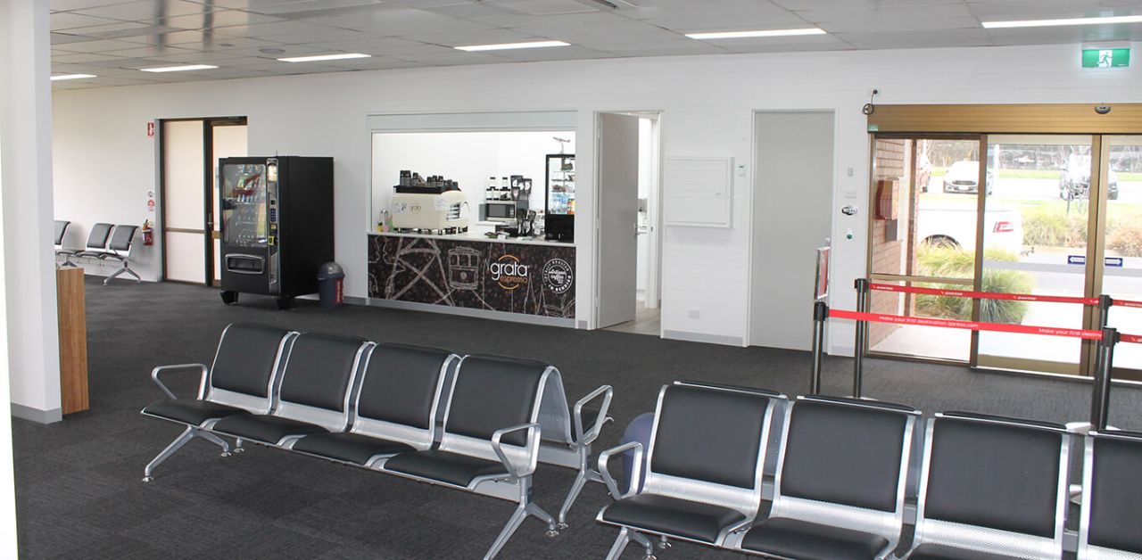 Qantas Airlines BXG Terminal